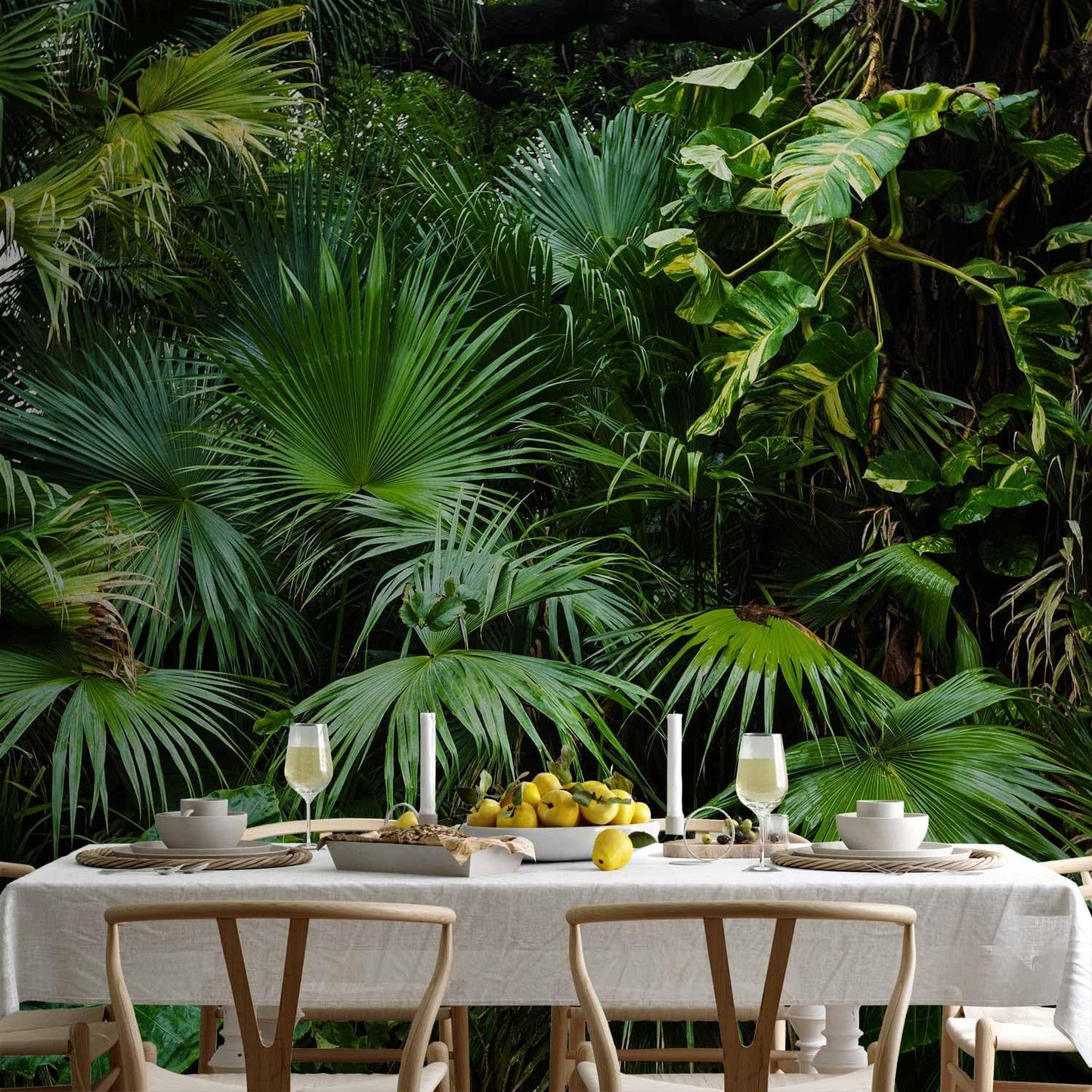 artgeist Premium Wall Mural Tropical 79x55 in - XXL Non-Woven Wallpaper Fleece Wall Decor Photo Print Picture Image Design Home b-B-0312-a-a