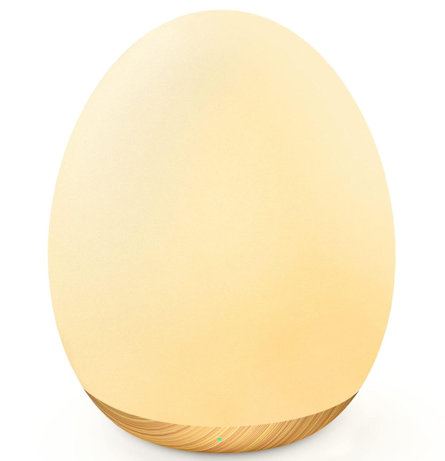 MediAcous Night Lights for Kids Room, Baby Night Light with 7 Colors Changing & Dimming Function, Rechargeable Kids Night Light with 1 Hour Timer & Touch Control, Up to 100H, Wood Grain