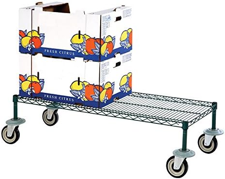 Omega Products Corporation 18" Deep x 54" Wide x 20" High Freezer Mobile Dunnage Rack