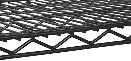 Omega Products Corporation 24" Deep x 48" Wide x 14" High Black Stationary Dunnage Rack