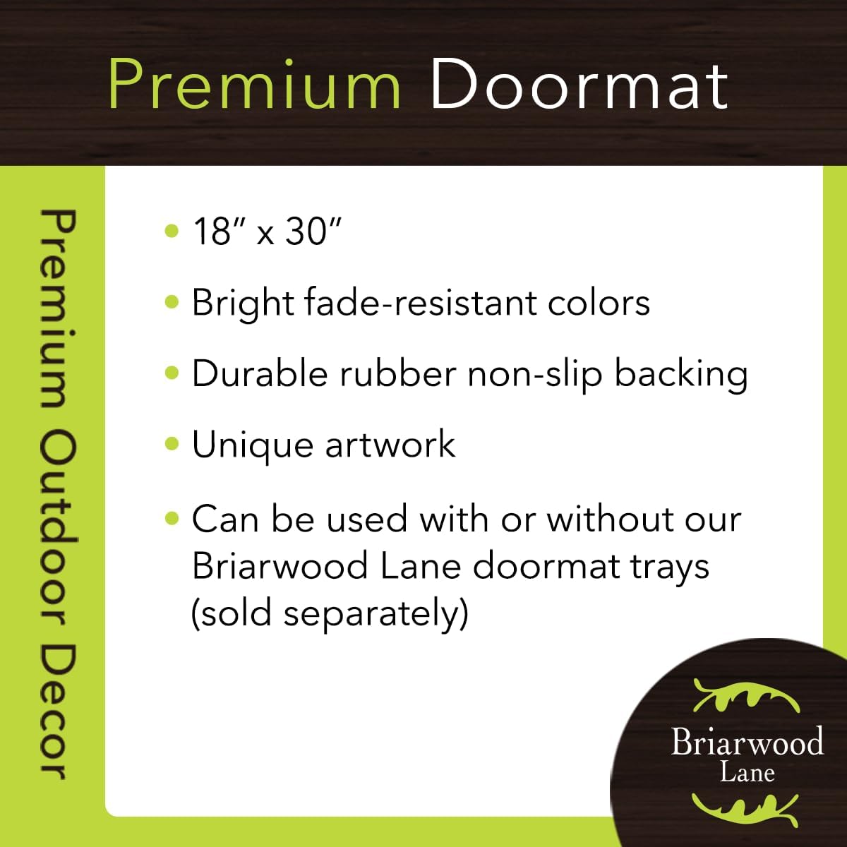 Briarwood Lane Costumed Gnomes Doormat