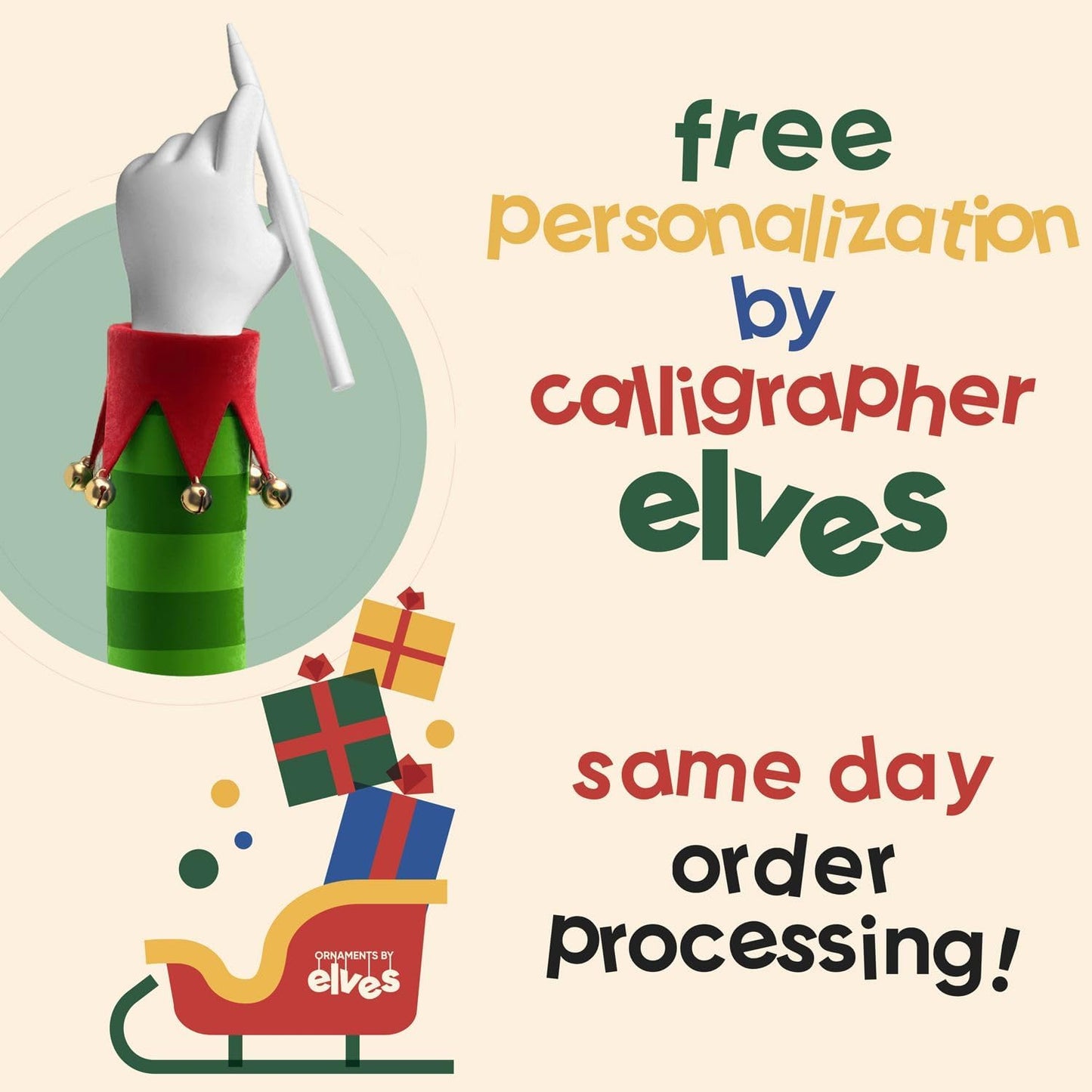 Ornaments by Elves - Personalized Baby Blue Christmas Ball Ornaments 2024 - Customized Baby Boy Blue Balls Christmas Decorations African-American Ornaments Christmas Tree in Giftable Packaging