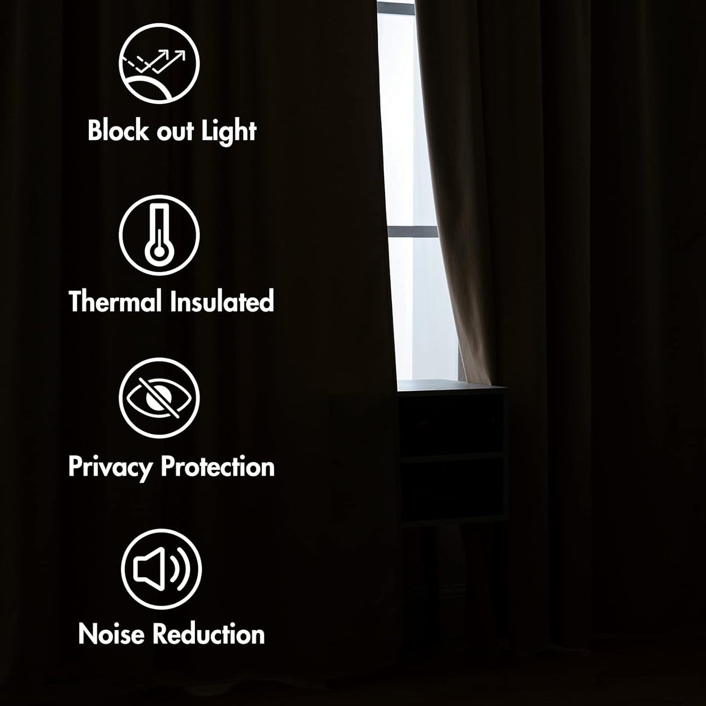 MIULEE Velvet Curtains 90 inches - Pinch Pleat Luxury Room Darkening Curtains for Bedroom Living Room Thermal Insulated Super Soft Window Drapes Rod Pocket, Camel Beige, W52 x L90 inch, 2 Panels