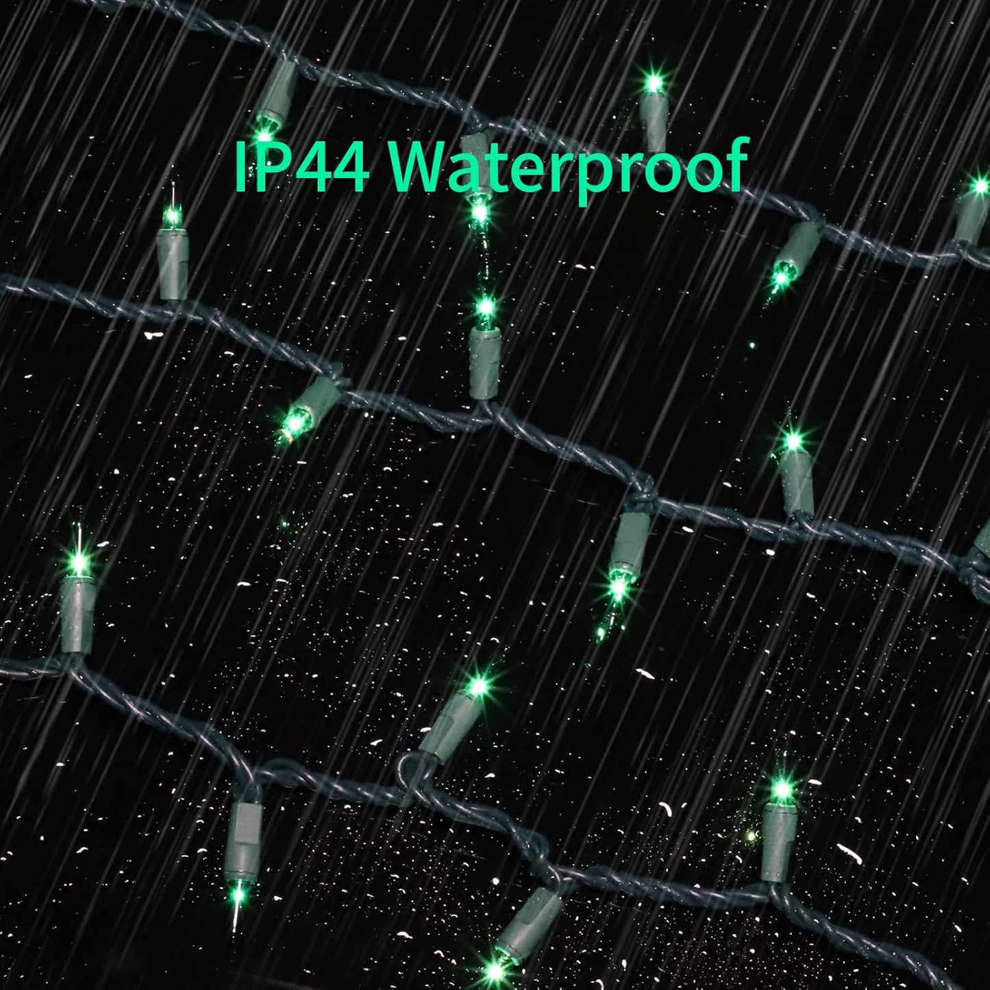 Green Wire,Green,Incandescent Bulb 100 Mini String Lights for Indoor Christmas Tree Garland Birthday Wedding Party Festival Decoration