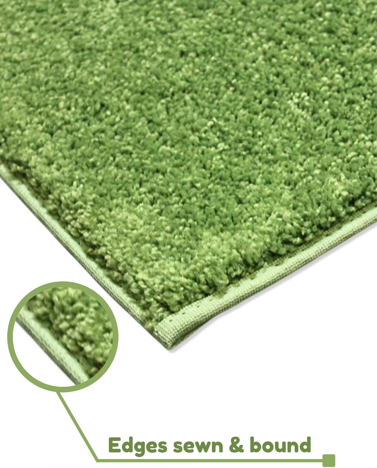 KOECKRITZ Soft and Colorful Kids Classroom Area Rugs (Passes Flammability Pill Test) Many Sizes and Bright Colors to Select from (5' x 8', Lime)