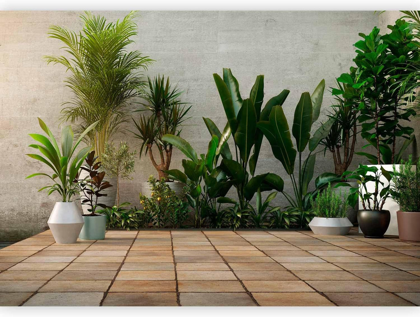 artgeist Wall Mural Nature 98x69 in - XXL Non-Woven Wallpaper Fleece Wall Decor Photo Print Picture Image Design Botanics Plants 3D Effect b-B-0600-a-a