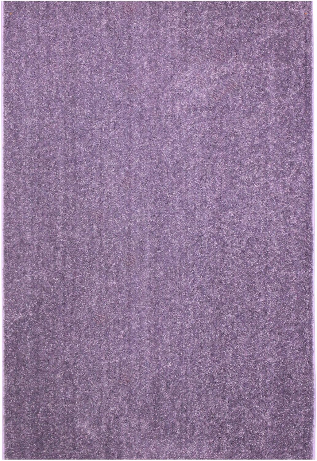 KOECKRITZ Soft and Colorful Kids Classroom Area Rugs (Passes Flammability Pill Test) Many Sizes and Bright Colors to Select from (8' x 12', Lavender)