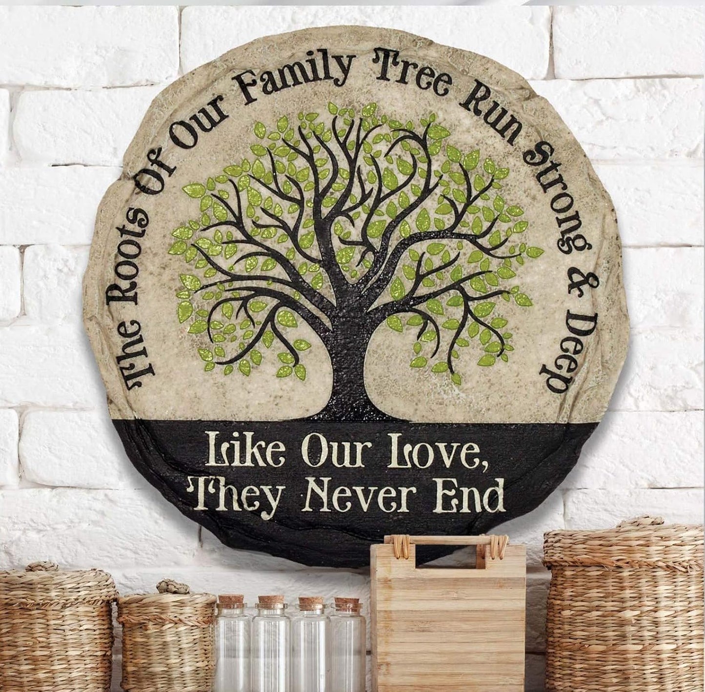 Spoontiques - Garden Décor -Sloth Stepping Stone - Decorative Stone for Garden