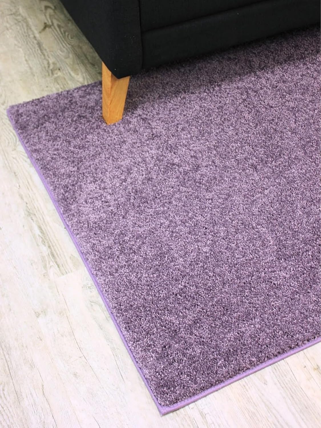 KOECKRITZ Soft and Colorful Kids Classroom Area Rugs (Passes Flammability Pill Test) Many Sizes and Bright Colors to Select from (6' Round, Lavender)