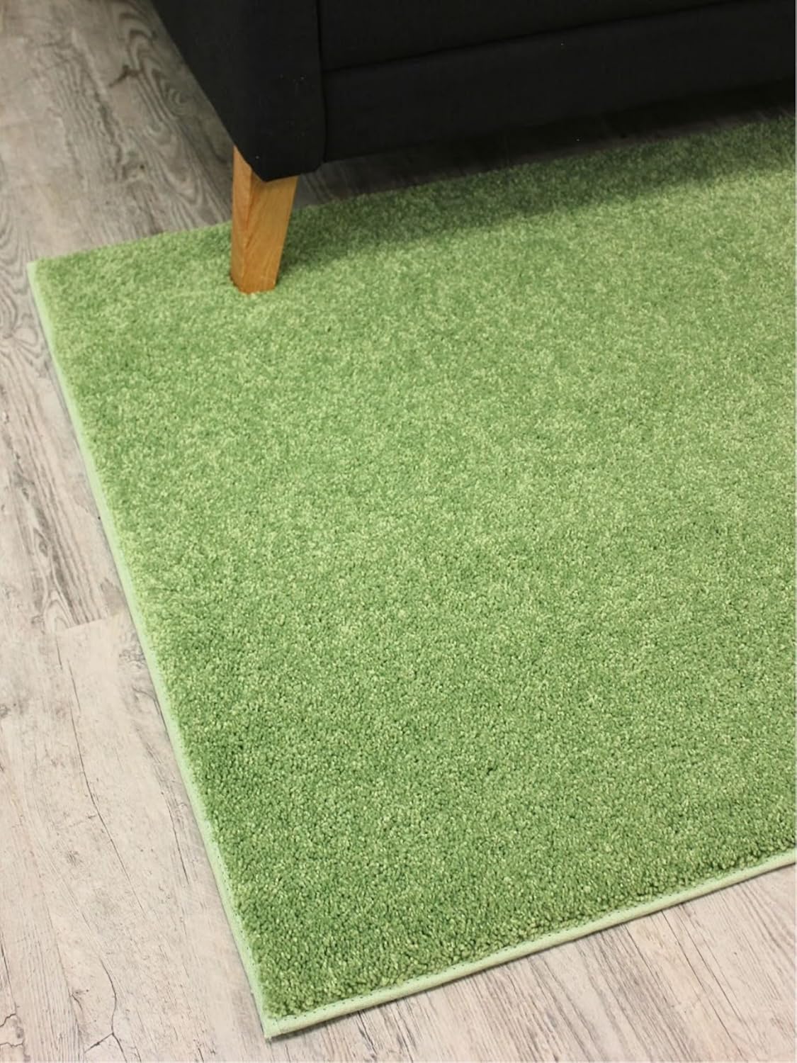 KOECKRITZ Soft and Colorful Kids Classroom Area Rugs (Passes Flammability Pill Test) Many Sizes and Bright Colors to Select from (8' x 8', Lime)