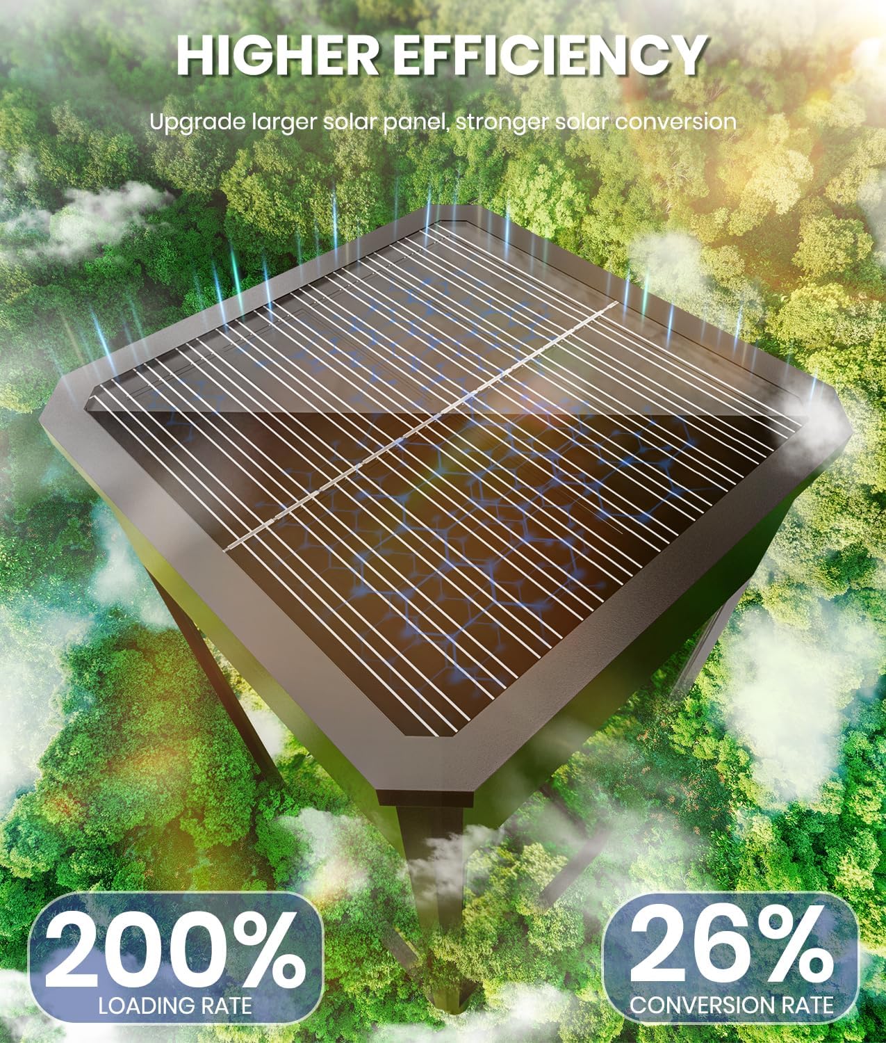 Solar Pathway Lights Outdoor, 6 Pack Solar Garden Lights Waterproof Bright LED Path Lights Solar Powered for Outside Yard Patio Lawn Walkway Driveway Decor Landscape Lighting (Cool White)